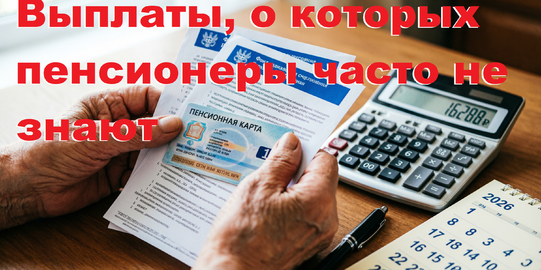 Не ждите звонка из СФР: полный список доплат к пенсии 2026, о которых молчат