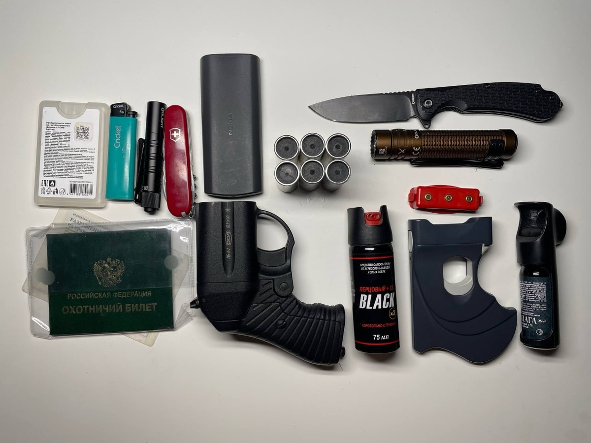Это мой полный набор EDC на 2026 г. | Фото: Русский ОРУЖЕЙНИК, 2026