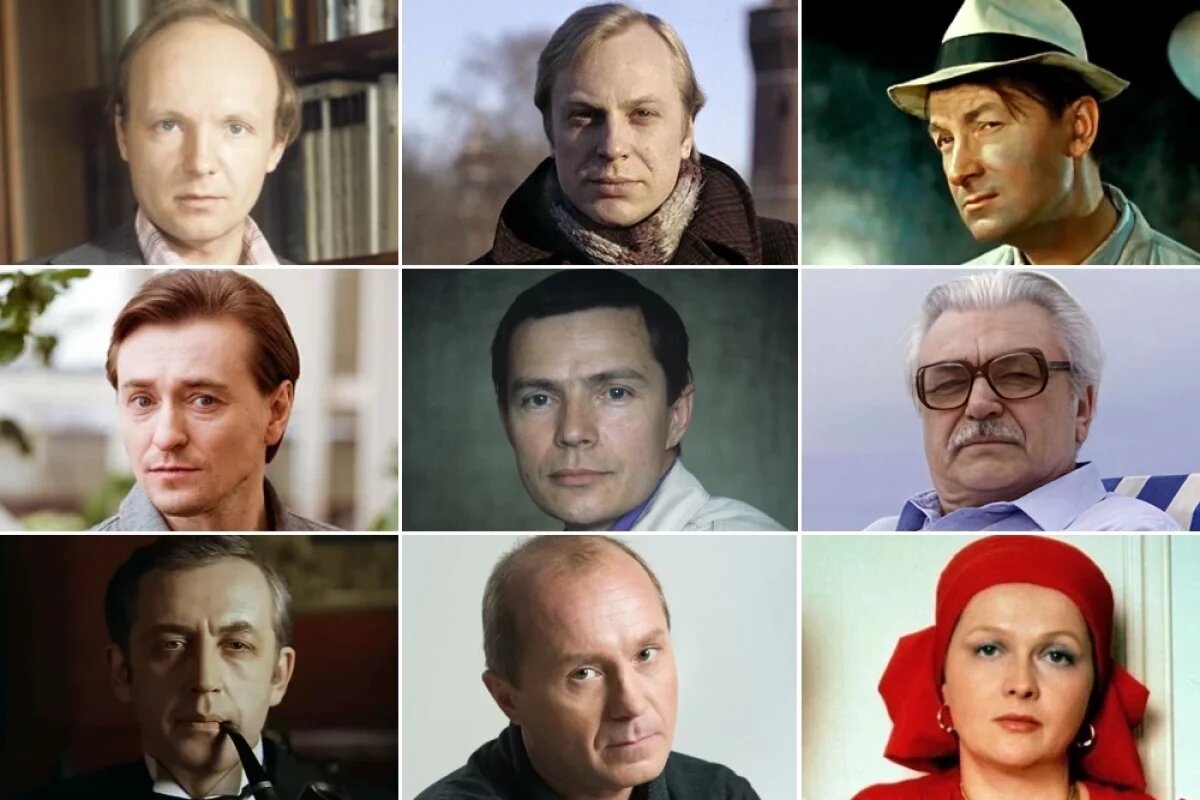    Андрей Мягков, Юрий Богатырёв, Георгий Вицин, Сергей Бондарчук, Наталья Гундарева, Андрей Панин, Василий Ливанов, Сергей Безруков, Лев Прыгунов.