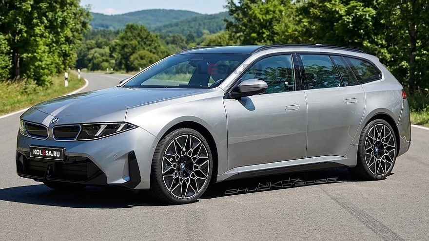    Рендер нового универсала BMW i3 Touring