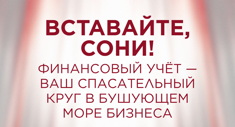 «Вставайте, сони! Финансовый учёт — ваш спасательный круг в бушующем море бизнеса»