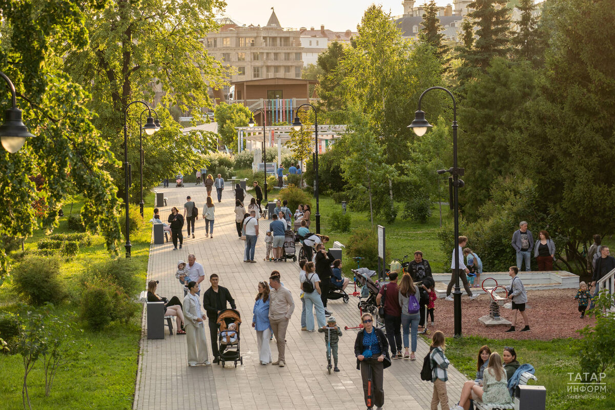 Парк «Черное озеро»Фото: © Владимир Васильев / «Татар-информ»