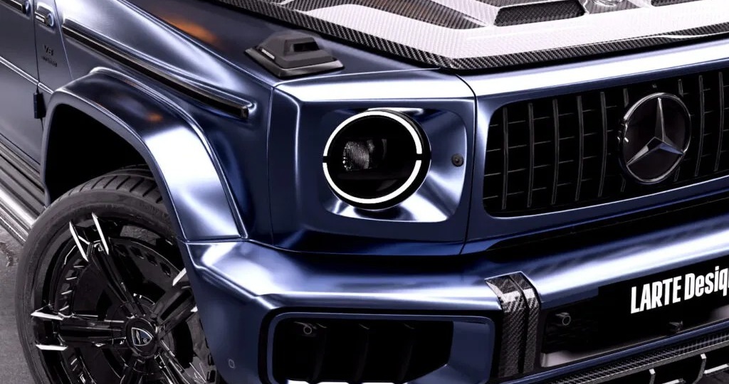 Карбоновая аскеза. G-класс на диете, которая ему совершенно не идёт