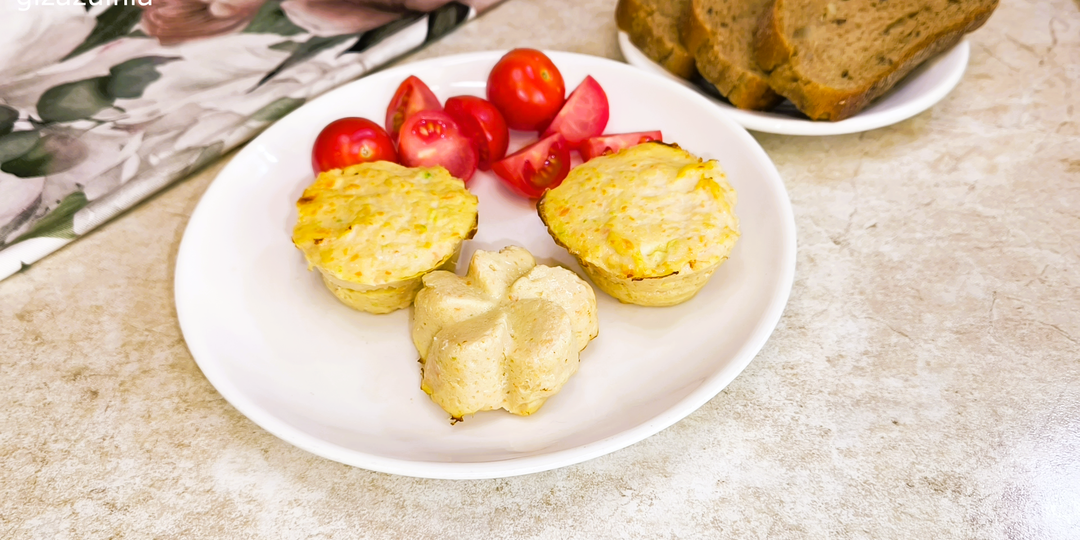 Куриное суфле с овощами (фото пошагово + видеорецепт)