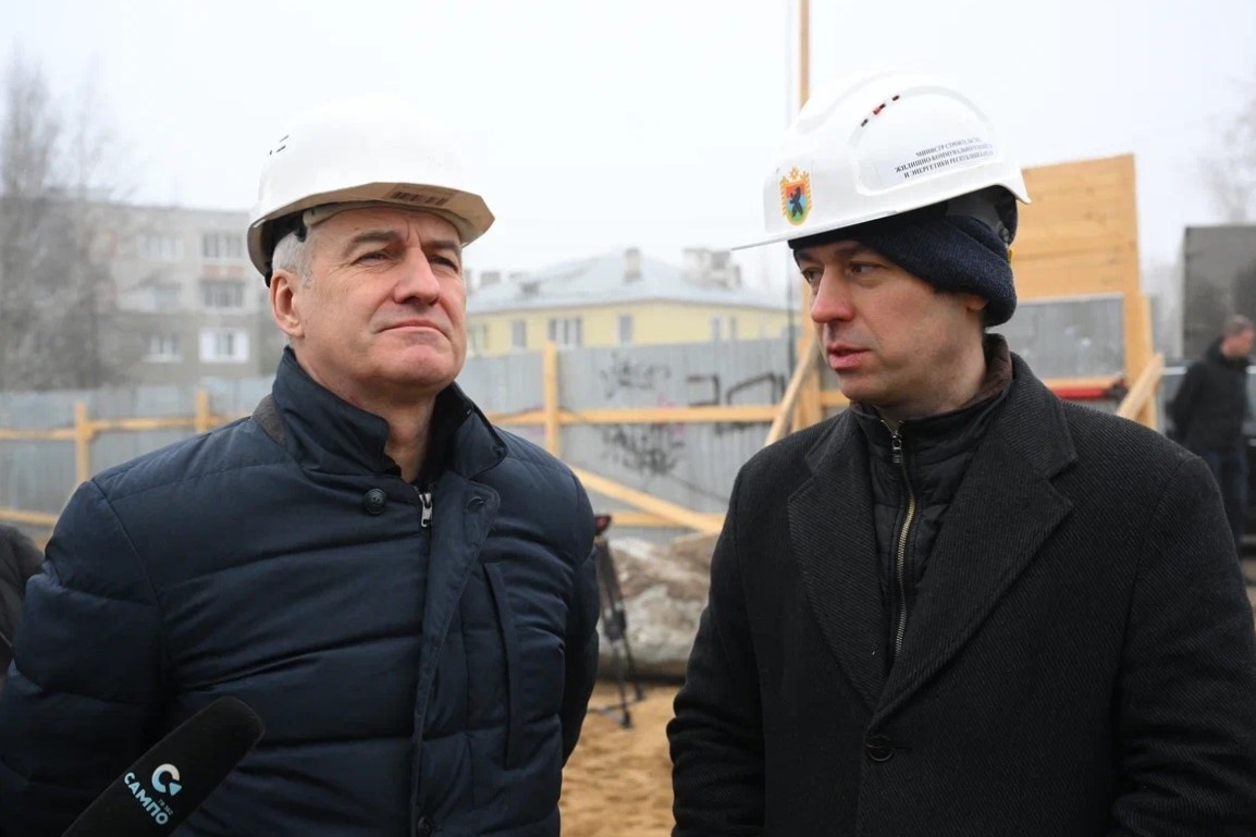    Дом для расселения аварийного жилья в Питкяранте возводят с опережением графика © Правительство РК