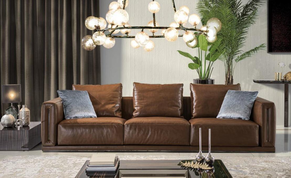 Диван модульный ATAR от итальянского бренда LONGHI