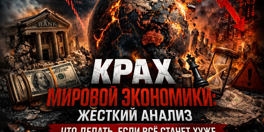 «Крах мировой экономики: жёсткий анализ. Что делать, если всё станет хуже?»