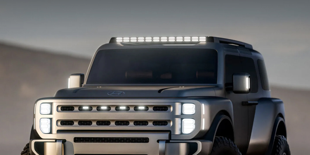 Hyundai представили рамный внедорожник Boulder с брутальным стилем 😎