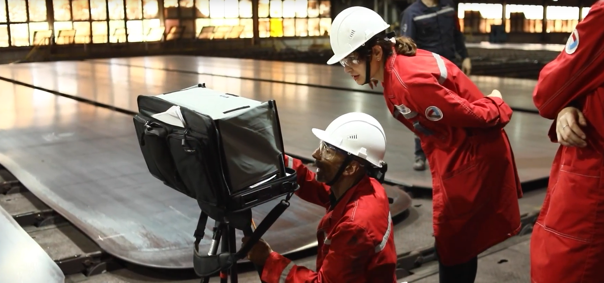 Северсталь Менеджмент. Видеофильм об арт-проекте «Знакомьтесь, Сталь!» Источник: VK Видео