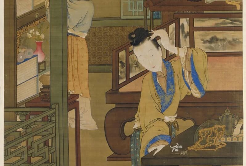 Подсматриваем за придворной дамой: один цветок и немного европейского привкуса