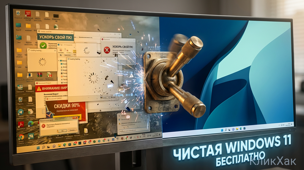 Оптимизация Windows без платных утилит