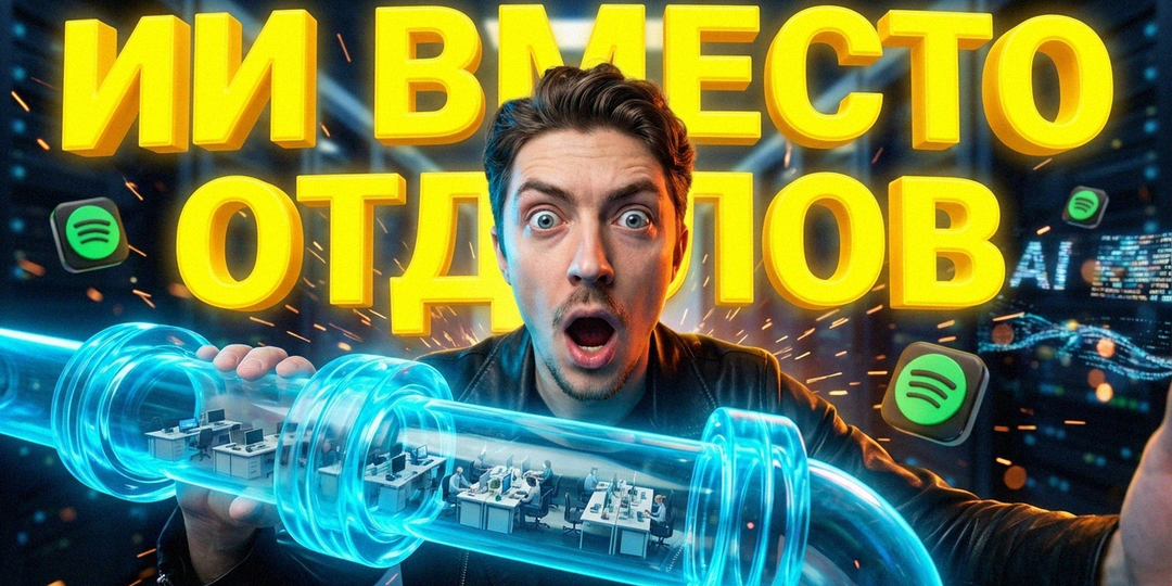 Нейросети для бизнеса: ИИ-пайплайн вместо отделов. Кейс Spotify