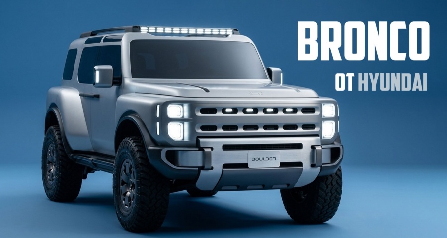 Концепт Boulder — от ответ Hyundai на Ford Bronco