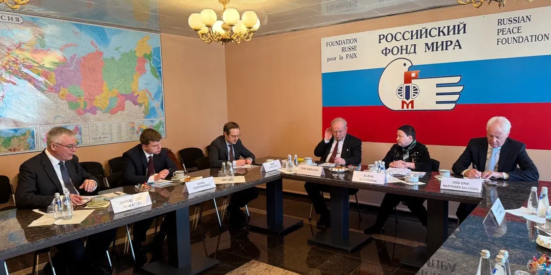 Встреча Российского Фонда мира с делегацией норвежской организации «Велосипедное движение за мир»