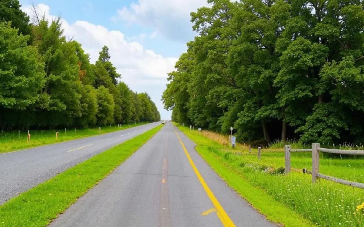    Более 200 км региональных трасс Курской области отремонтируют в 2026 году Фотография сгенерирована нейросетью Кандинский