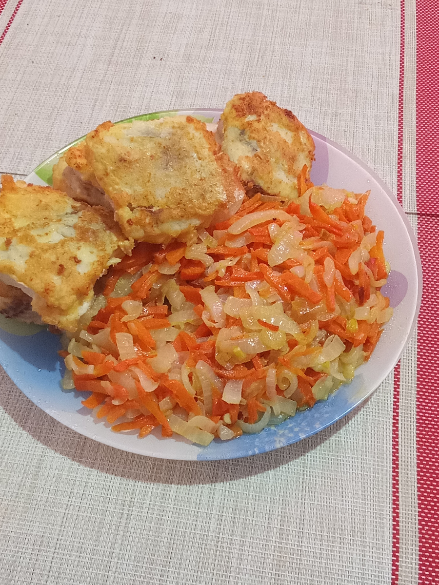 Рыба филе Минтай в кляре. 