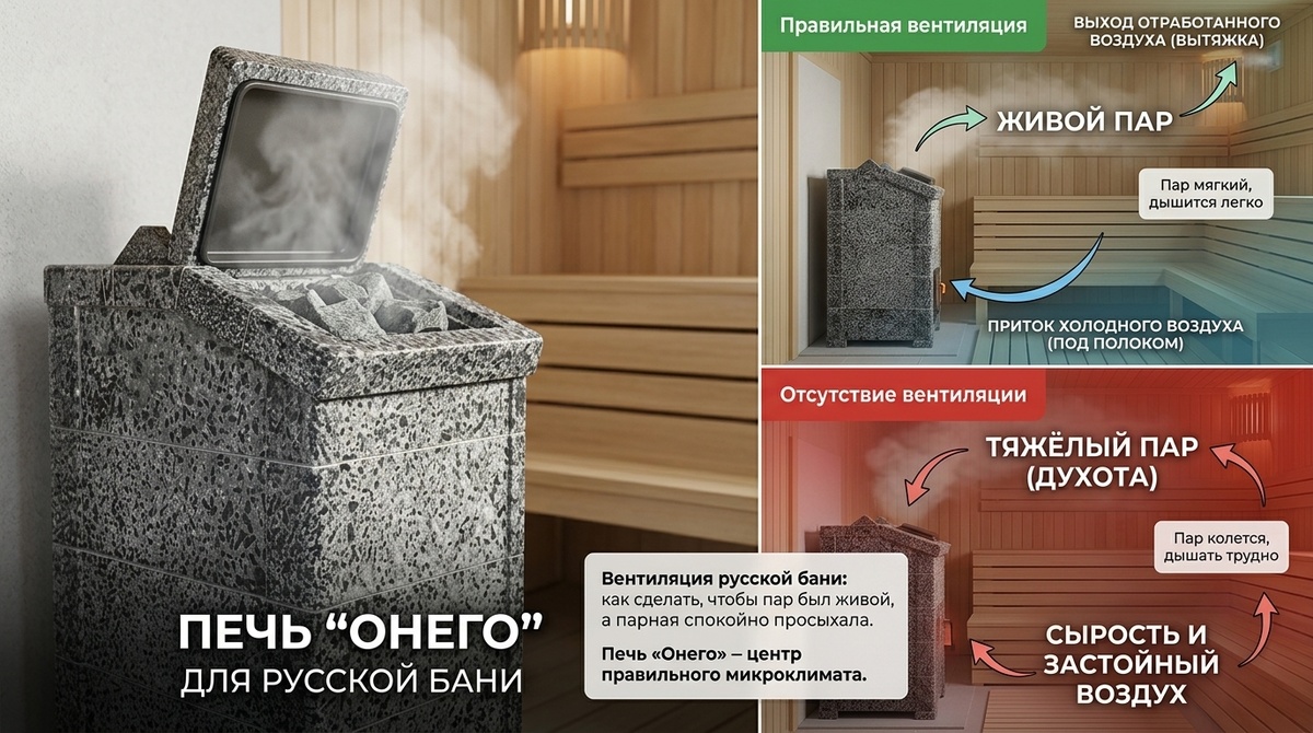 Печи для русской бани "Онего" от Талькорус