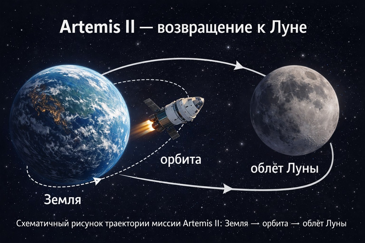Artemis II возвращение к Луне