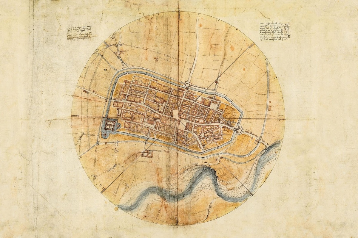 Чертежи Леонардо да Винчи