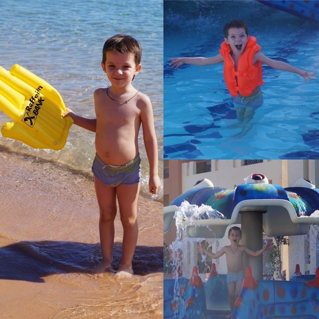 Сынок, Египет 2014