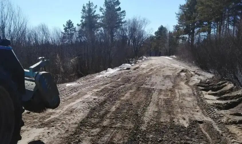 В Свободненском округе восстановили проезд на размытых участках дорог