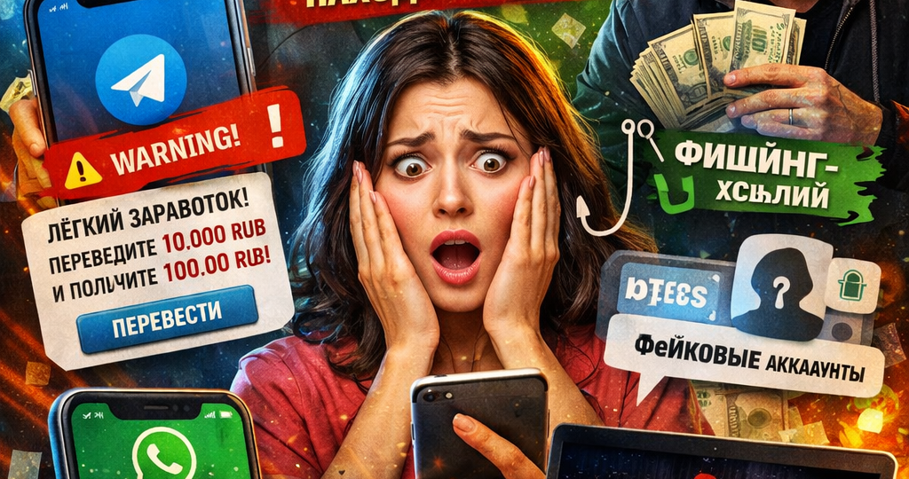 📲 Скам в Telegram и WhatsApp: откуда мошенники берут ваш номер и как находят жертв