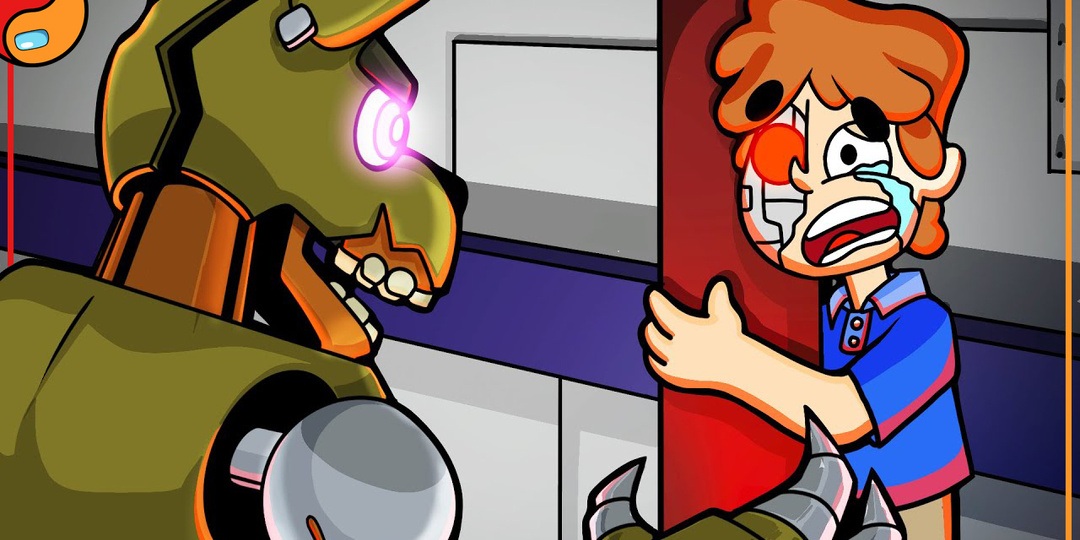 ГРЕГОРИ ВСТРЕТИЛ ПАПУ?! Реакция на FNAF анимацию с русской озвучкой