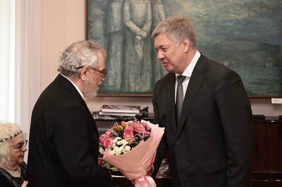    К 90-летию ульяновского живописца Егуткина открылась выставка его работ. ФОТО: тг-канал Алексея Русских