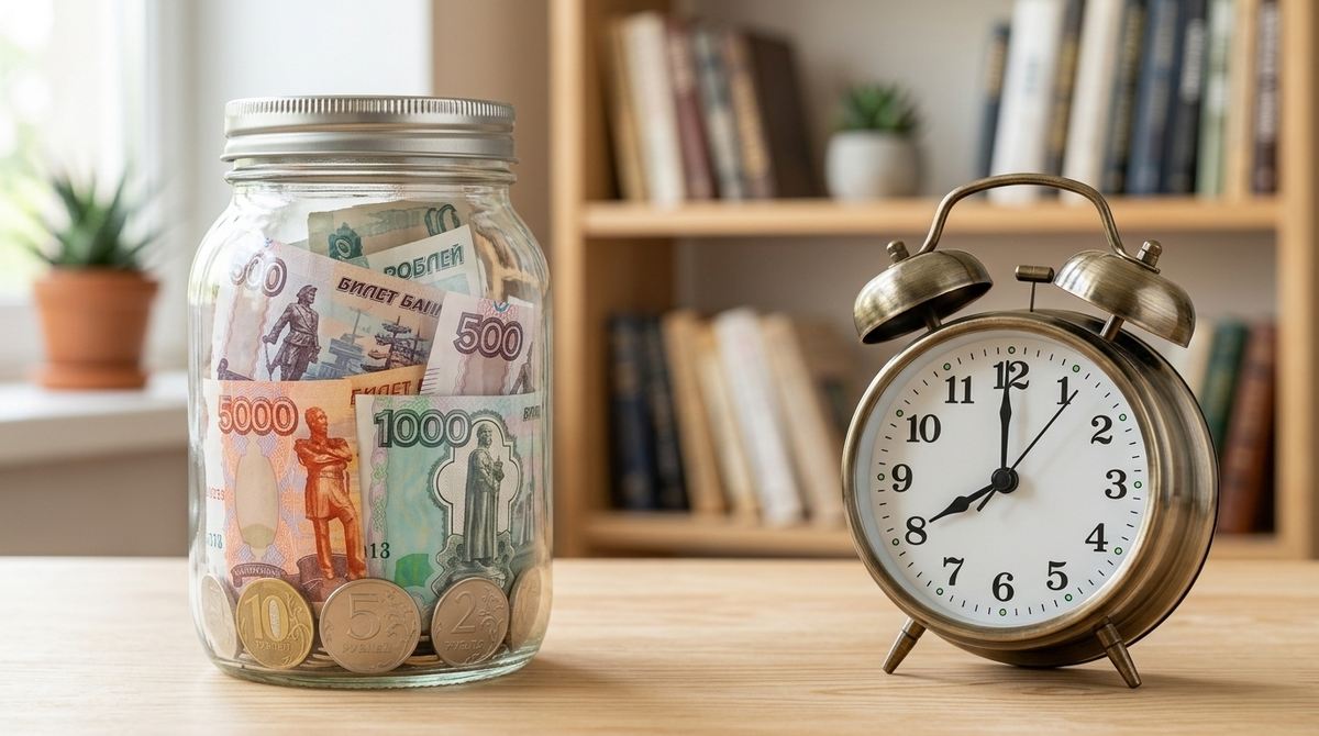 Финансовая подушка — это не просто «отложил и забыл». Банка, время и спокойствие.