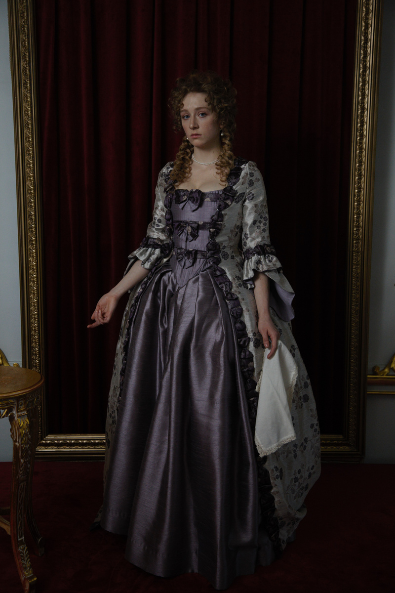 Ольга Бодрова в роли Марии Федоровны на съемочной площадке сериала «Павел. Первый и последний»