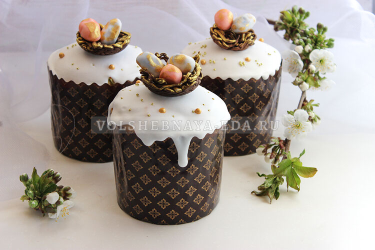 Заварной кулич