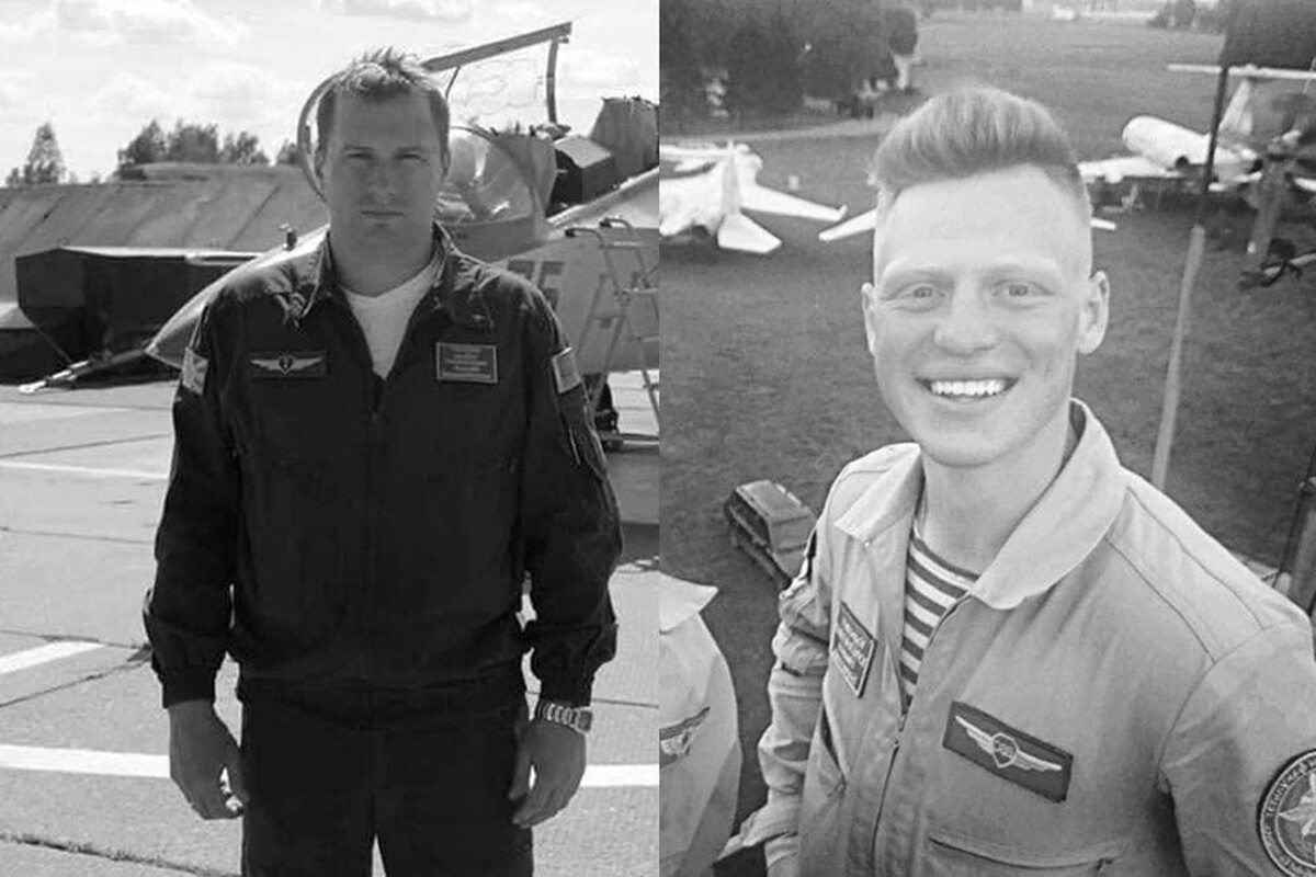  Летчики Герои Беларуси Андрей Ничипорчик и Никита Куконенко. © Министерство обороны Республики Беларусь, Telegram