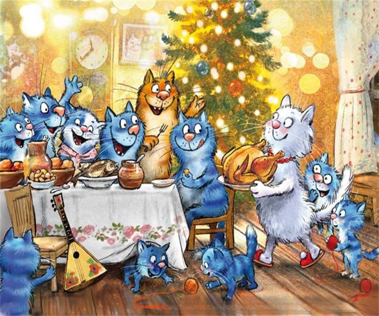 очаровательные коты Рины Зенюк