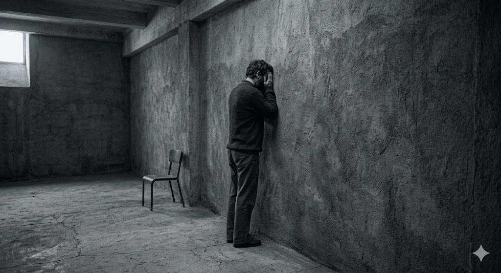 Человека затопило глубокое отчаянье, сил нет вообще ни на что. Жизнь кажется абсолютно серой, лишенной смысла, неподъемно тяжелой. Появляются мысли о конце. Состояние требует немедленного обращения к врачу. 