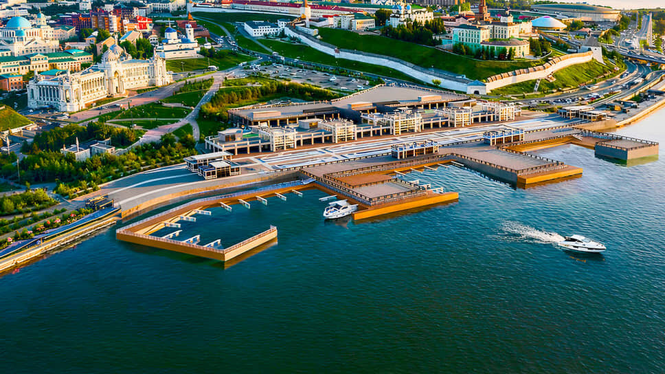 Мэрия Казани одобрила проект новых причалов у Ленинской дамбы.📷Фото: Пресс-служба мэрии Казани