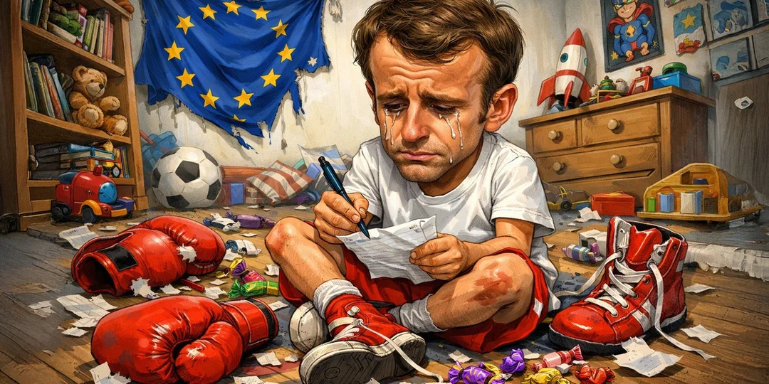 Удар в челюсть по единству НАТО: как Трамп довел Макрона до истерики шутками про "побои" от жены