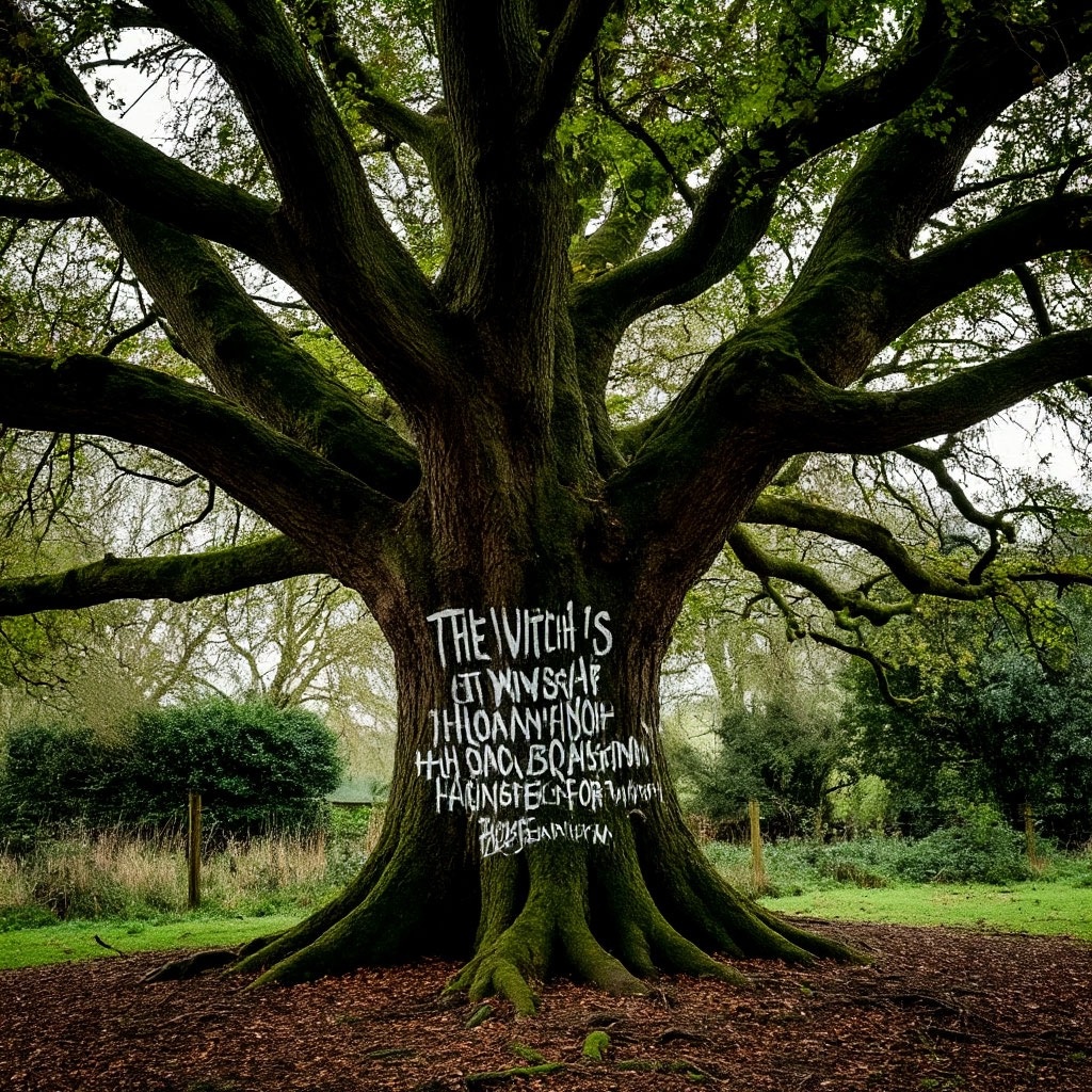 Найдено в Яндекс Картинках по запросу ««Ведьмин вяз»: тайна женщины, которую нашли в дереве, и граффити, преследовавшее Англию 70 лет»