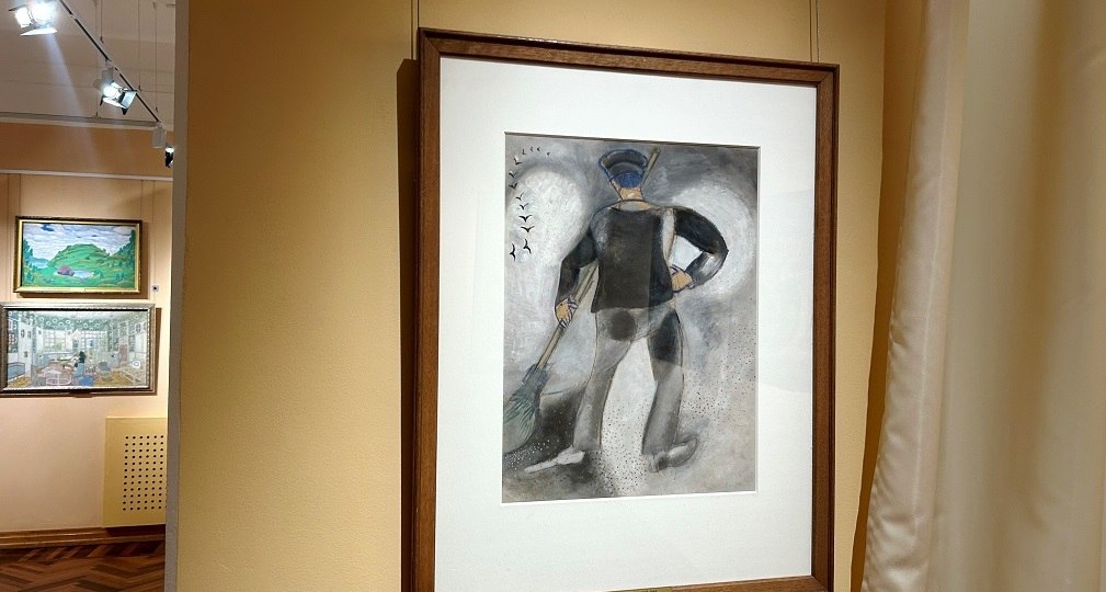 «Метельщик» Шагала вернулся в Астрахань с модной столичной выставки