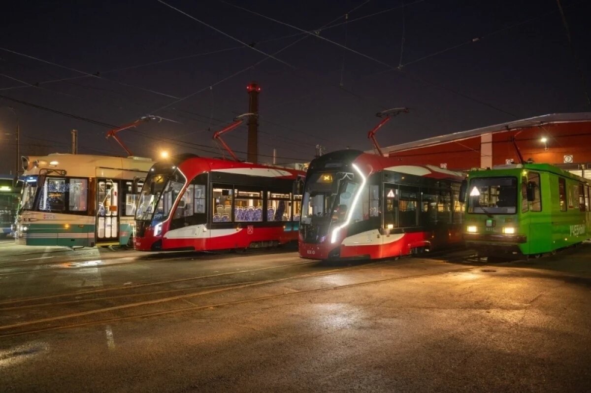    23,4 млн пассажиров в год. Трамвайный парк № 8 в Петербурге отметил юбилей