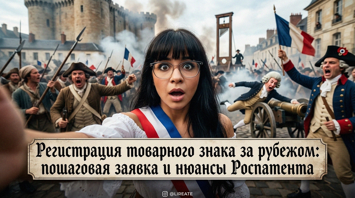    Пошаговая заявка и нюансы получения товарного знака за границей. Лирейт