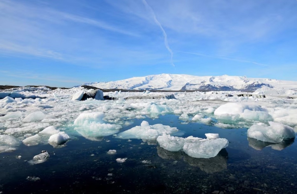    Прибрежный лед в Чаунской губе