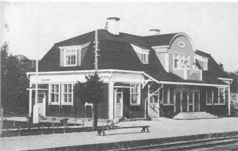 Вокзал станции Кивиниеми, 1919-1939 гг.