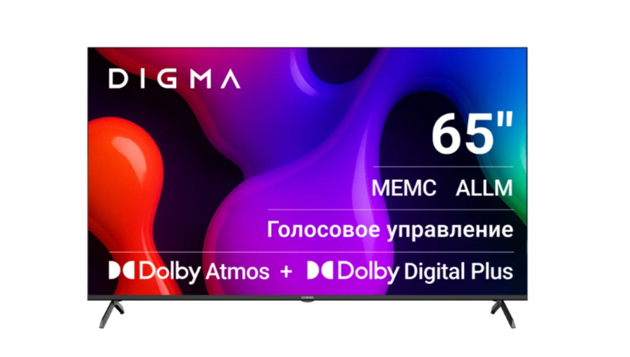 Телевизор Digma QLED 65" 