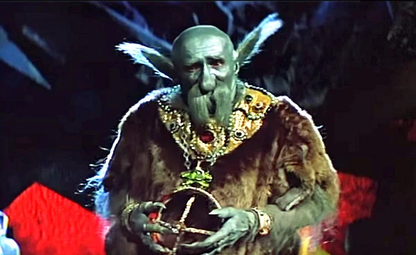 Г.Миоояр в роли Вдяного в к/ф "Варвара-краса Длинная коса Name-scan.ru name-scan.ru