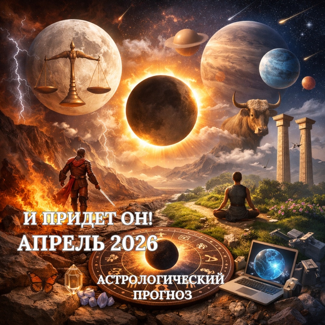Астропрогноз на Апрель 2026. Астролог Екатерина Юдина 