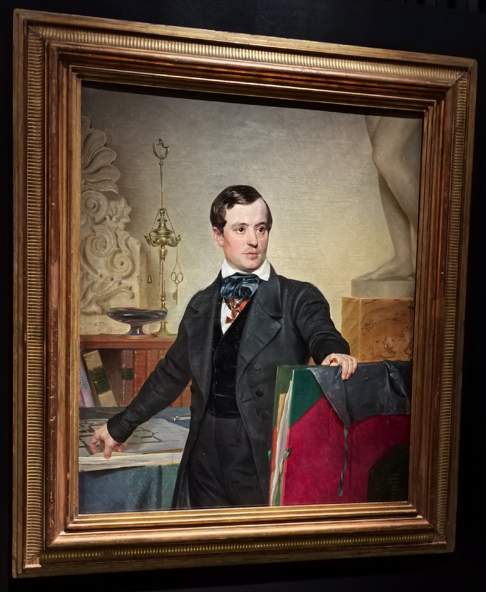 Выставка в ГТГ в Москве. 2025. Портрет А.П. Брюллова. 1841. К.П. Брюллов. ГРМ