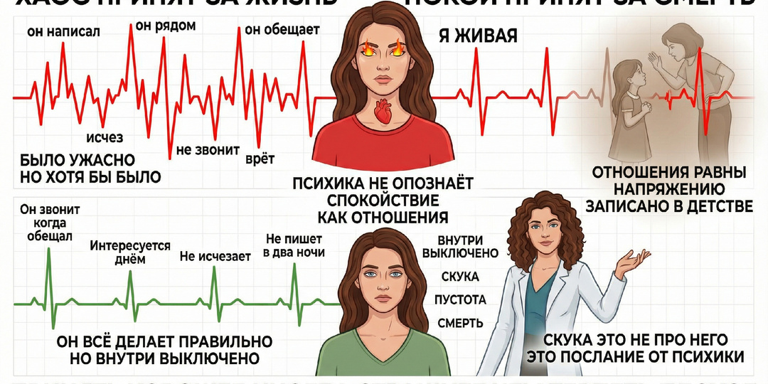 ХОРОШИЙ МУЖЧИНА РЯДОМ, А ВАМ ХОЧЕТСЯ СБЕЖАТЬ. ЭТО НЕ ПРО НЕГО