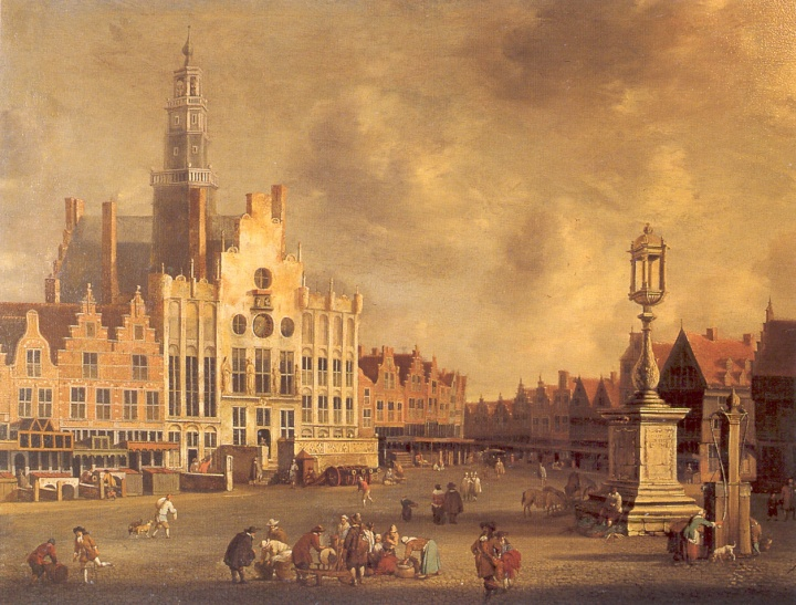 Гротемаркт и Стадхаус в Хертогенбосхе