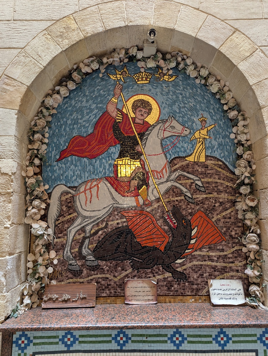 Святой Георгий Победоносец в Коптском квартале