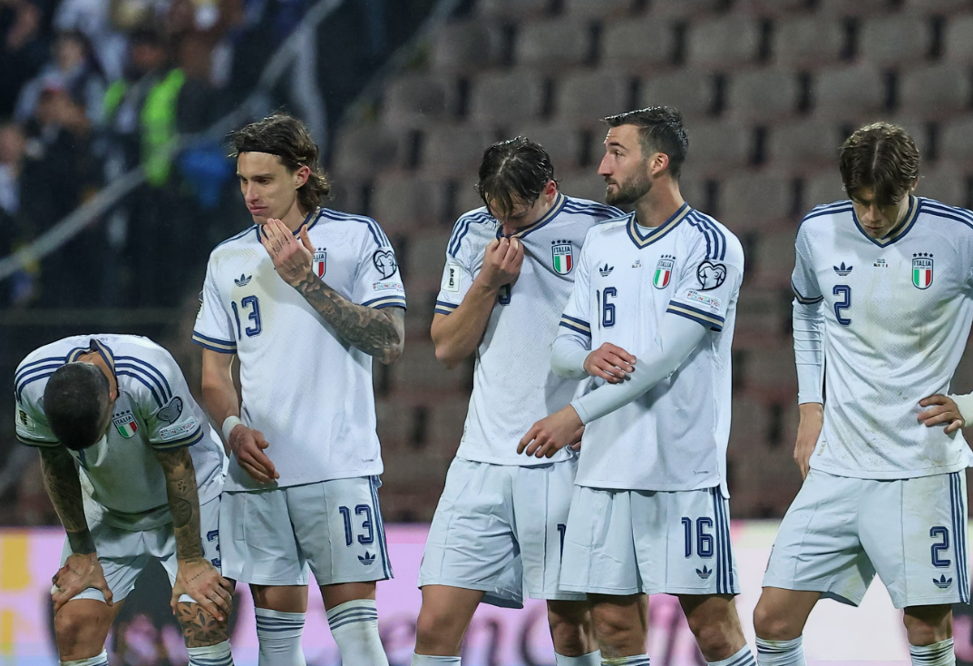 Сборная Италии пропустил третий чемпионат мира подряд. Фото: соцсети
